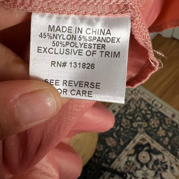 Luna shiny pink ballerina skirt size medium (cut very small, 12” waist) - Picture 6 of 6